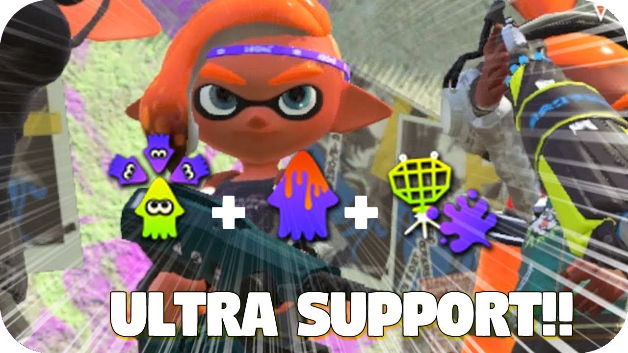 Splatoon 2 - Support Jet Squelcher