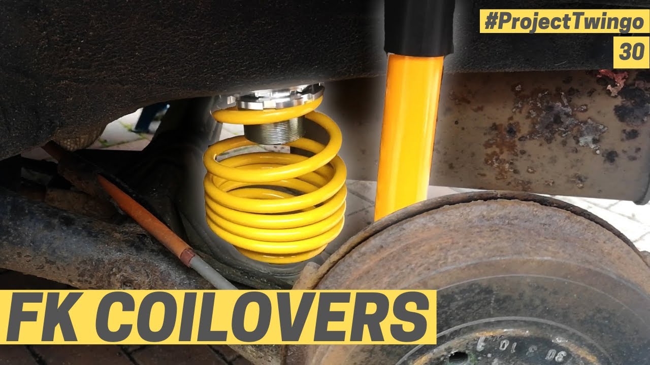 Project Twingo - Part 30 - Fitting FK Coilovers