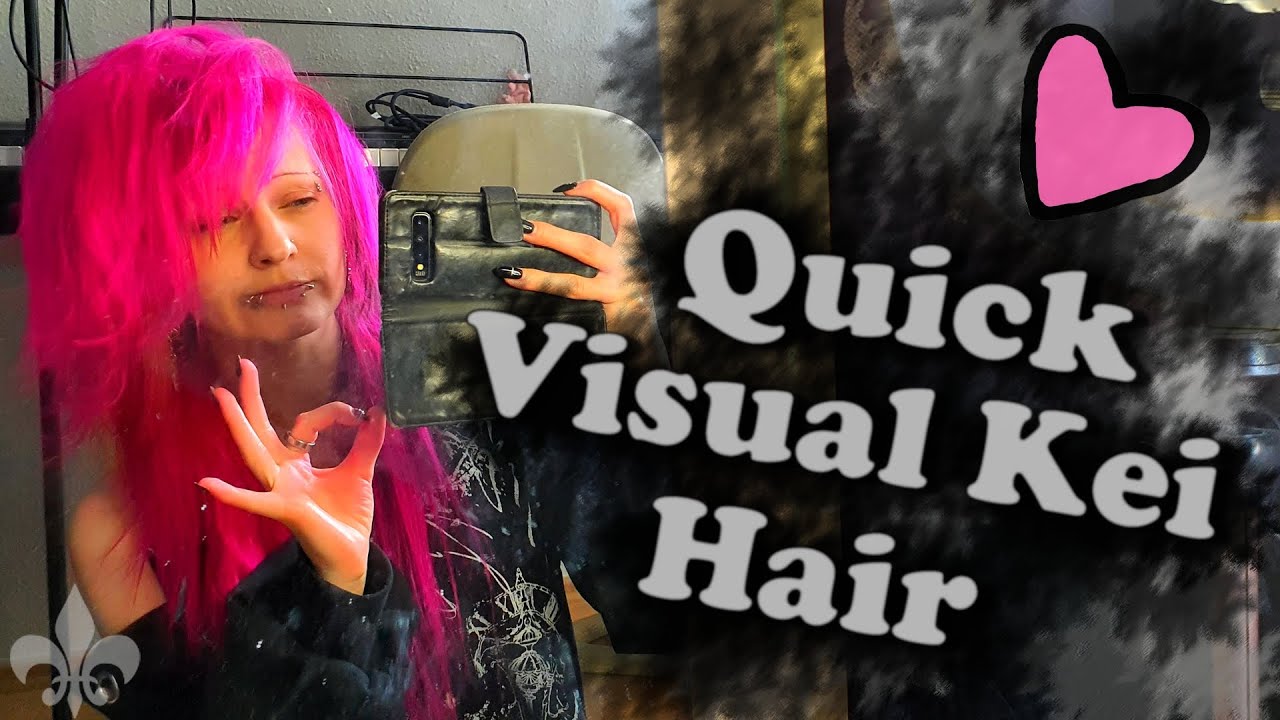 Another (basic, everyday) Visual Kei Hairtutorial~