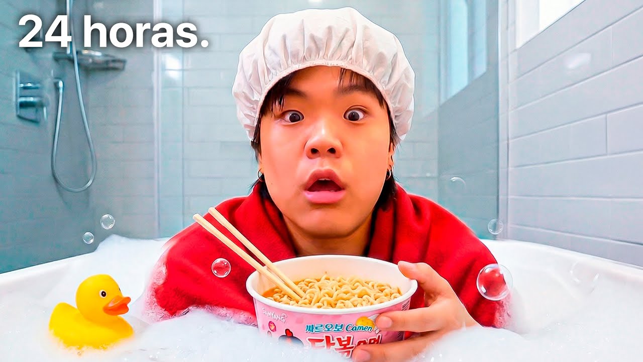 Me Encerré 24 Horas en el Baño