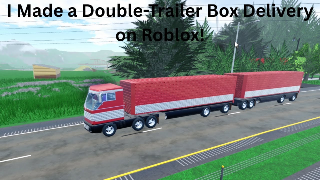 Я водил грузовик с двумя прицепами в игре Off Roading Epic на Roblox!