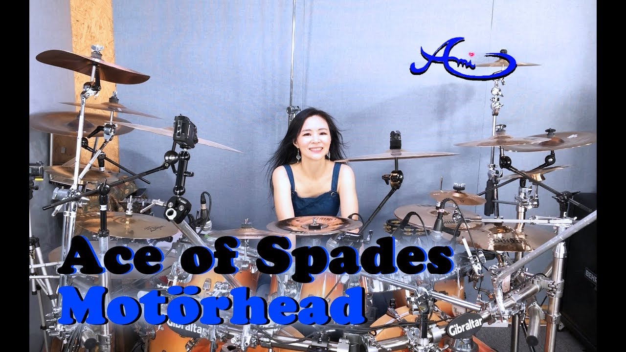 Motörhead- Ace of Spades drum cover by Ami Kim (#58)