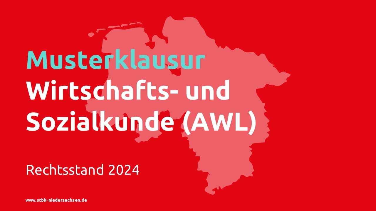 Wirtschafts- & Sozialkunde (AWL) - 2025 Prüfungsvorbereitung Steuerfachangestellte