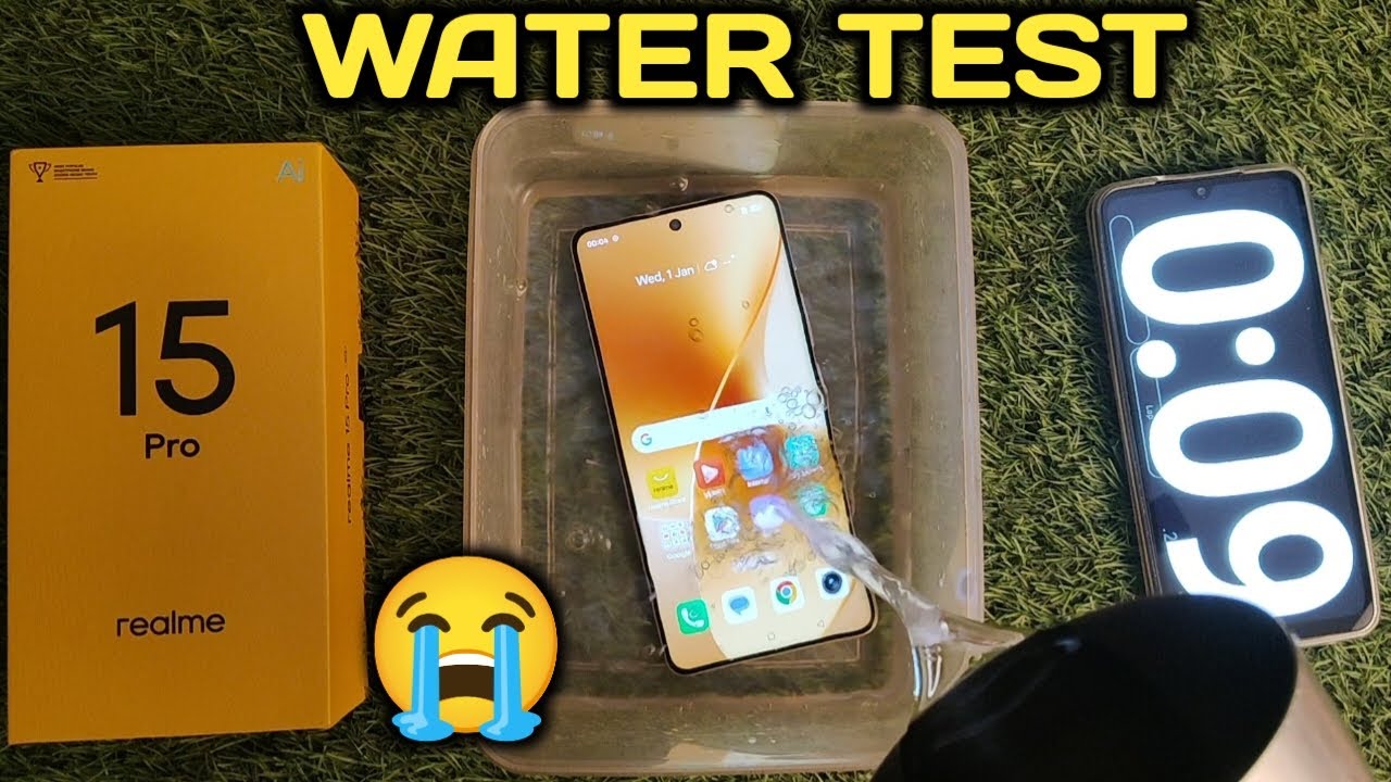 Realme 15 Pro 5G Water Test | Realme 15 Series Durability Test