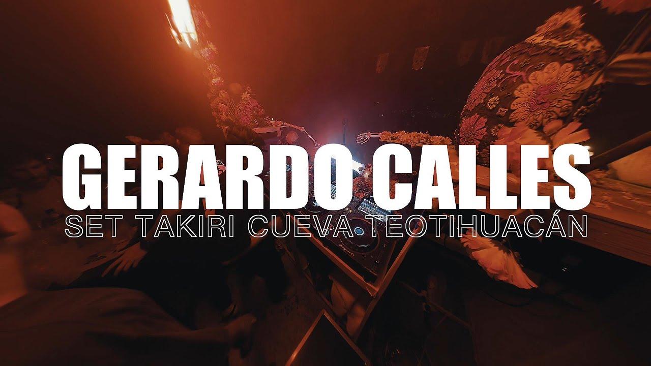 DJ SET LA FIESTA DE LA CUEVA TEOTIHUACÁN X TAKIRI | DJ GERARO CALLES 2025