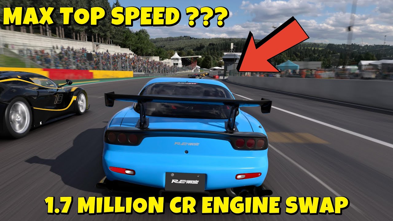 Gran Turismo 7 | This New Engine Swap is INSANE! 1.7 MILLION CR R26B 787B FOR RX 7 + MAX TOP SPEED