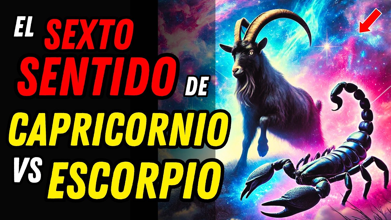 ESCORPIO VS CAPRICORNIO: ¿QUIÉN TIENE EL MEJOR SEXTO SENTIDO? ♏♑
