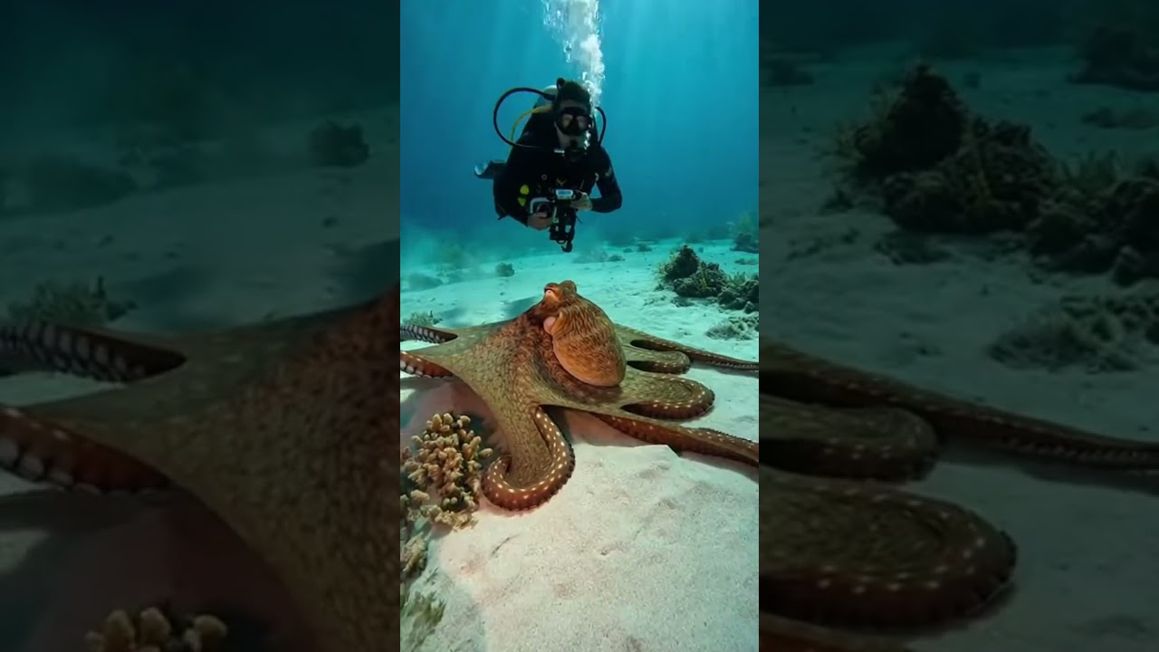 Encounter with a Deep Sea Titan! 🐙💨 