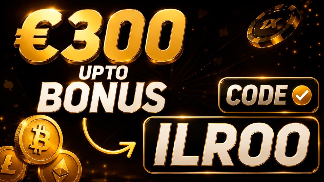 1XSLOTS PROMO CODE &ldquo;ILROO&rdquo; &mdash; BONUS UP TO &euro;300 (1xslots promo code 2026)