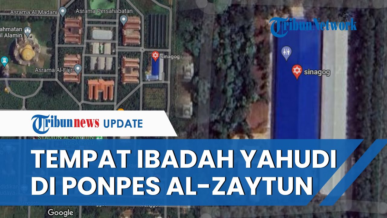 HEBOH! Ada 'Sinagog' Tempat Ibadah Umat Yahudi di Al-Zaytun, Ini Penampakannya Ada Bintang Daud