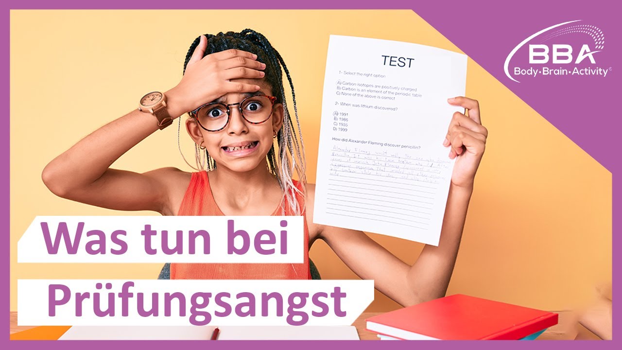 So kannst du deinem Kind bei Pr&uuml;fungsangst helfen | Body Brain Activity