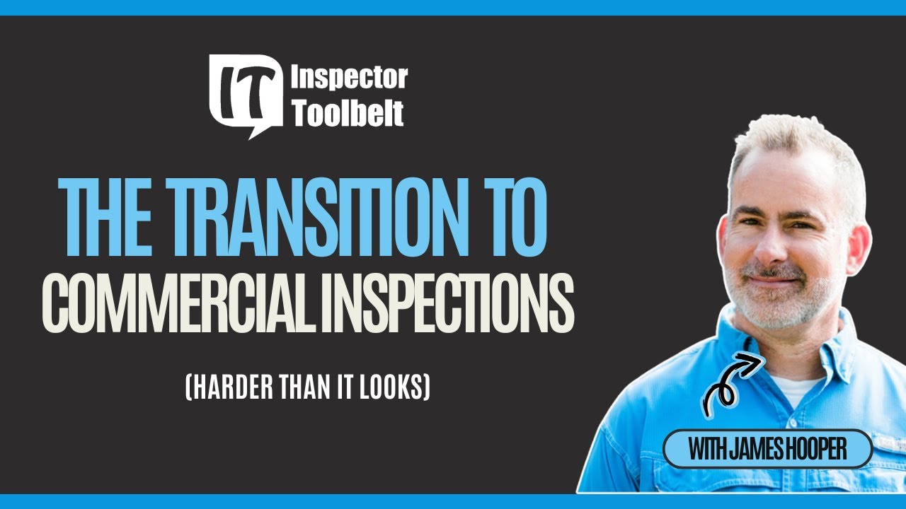 The Transition To Commercial Inspections - Harder Than it Looks #ccpia #commercialinspections