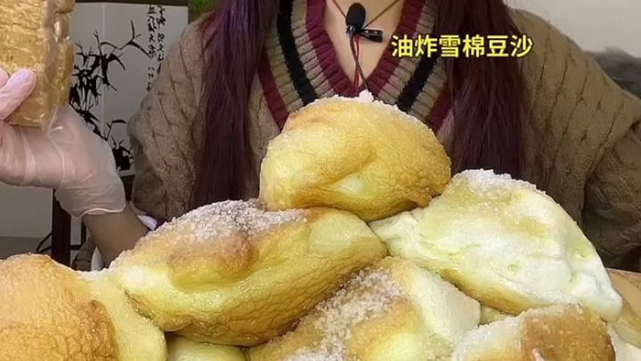 ASMR MUKBANG |红唇轻启笑如花，香脆美味品滋味。