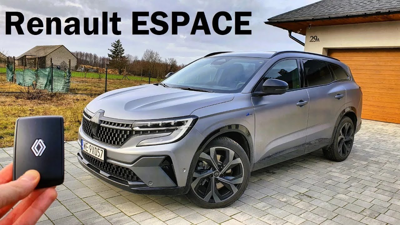 2024 Renault ESPACE 1.2 R3 200KM Test PL muzyk jeździ
