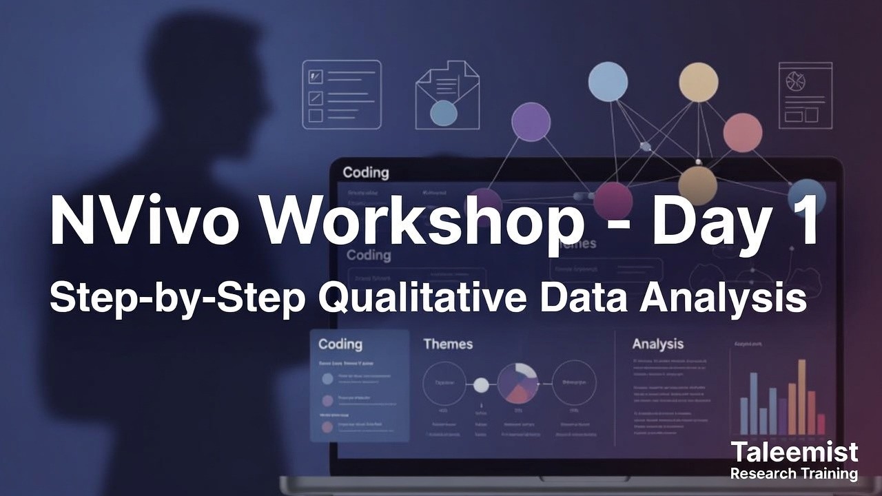 NVivo In Research: Step by Step Qualitative Data Analysis | Day-1