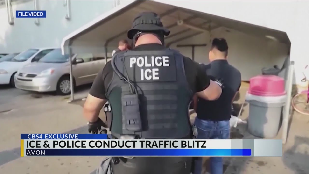 ICE makes 20 arrests during 'traffic blitz' with Avon police, sources say