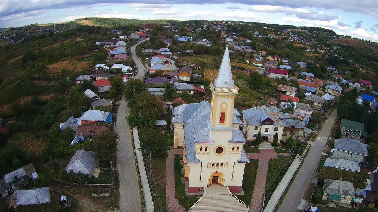 Biserica „Sfântul Ștefan, Rege“ – Filmări cu drona | Pustiana, județul Bacău