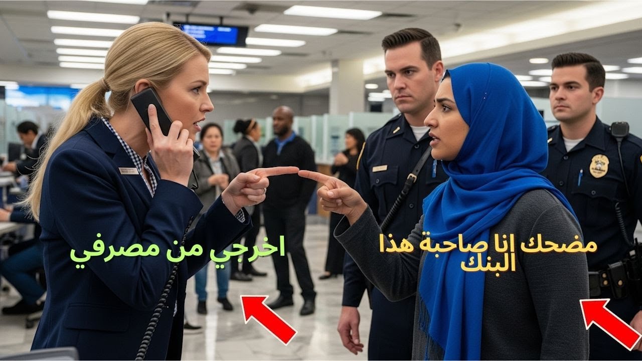 تم رفض خدمة سيدة الأعمال العربية في البنك… وبعد 10 دقائق فقط طردت جميع الموظفين من الفرع!
