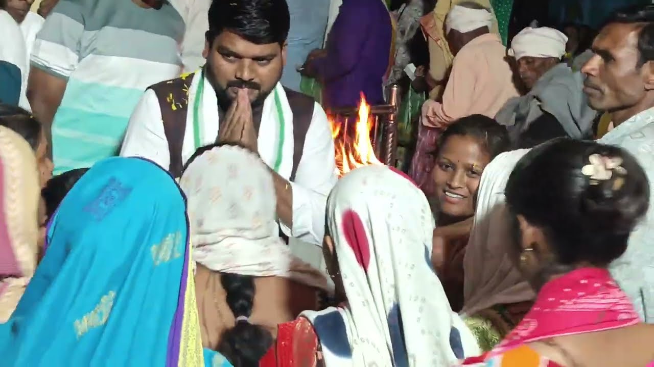 रंजनपुर मे चेतरभाई वसावा का आप कि जय समाज मे दर्शन 