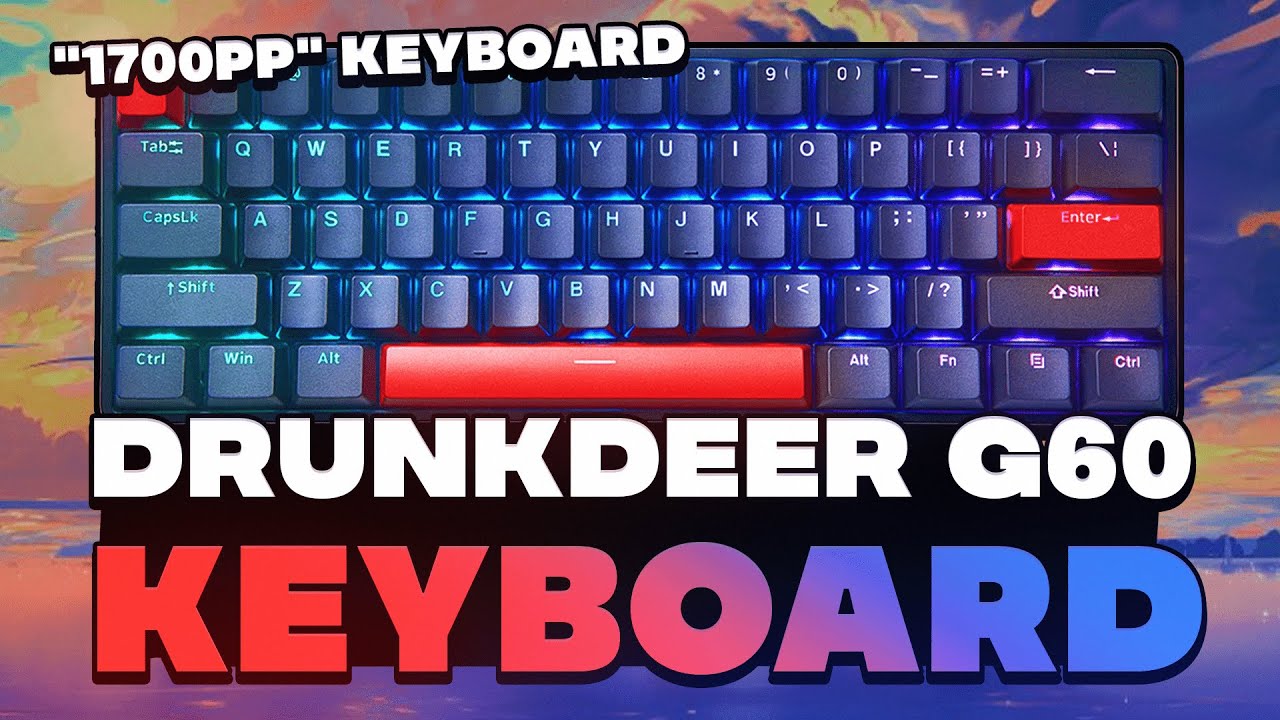 Клавиатура RAPID TRIGGER всего за 80 долларов?! (DrunkDeer G60)