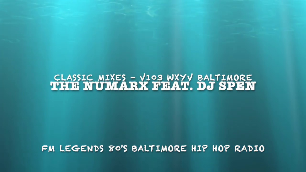 The Numarx feat. Dj Spen - V103 Baltimore 1985