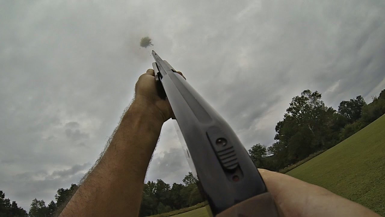 Mossberg 500 .410 ручная метание мишеней