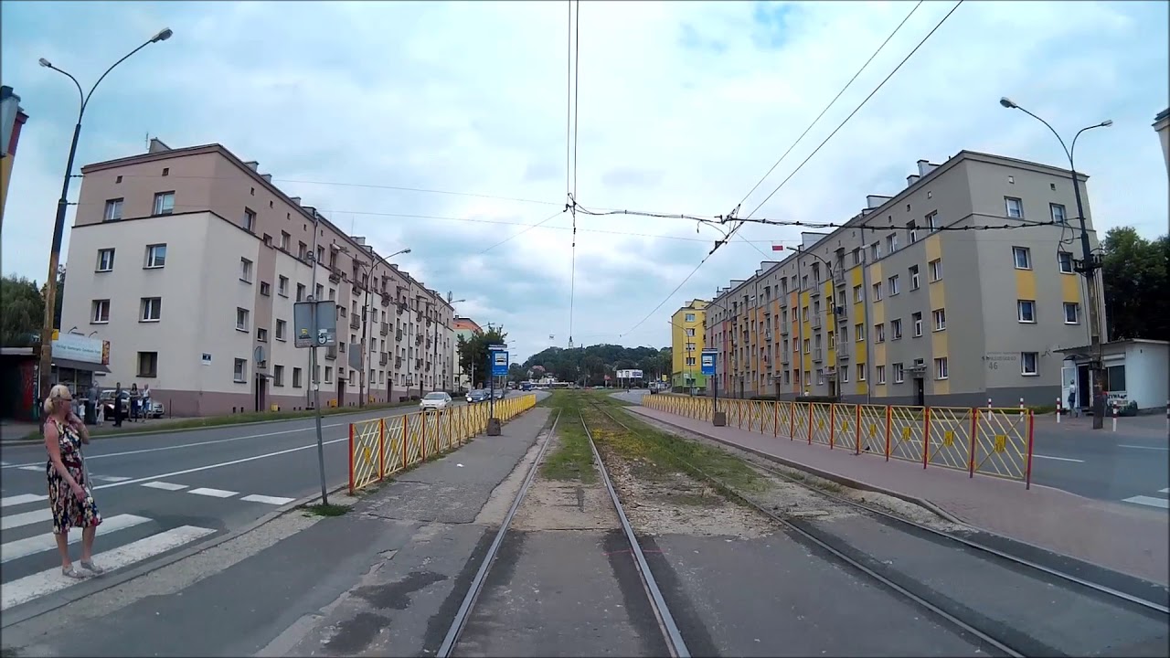 Linia tramwajowa nr 21 - Dąbrowa Górnicza Huta Katowice - Sosnowiec Milowice || 2018 rok