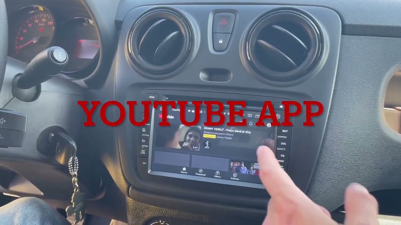 Dacia Dokker 2022 removal android radio + parking camera