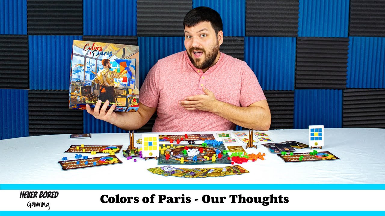 Colors of Paris - Our Thoughts (Board Game)