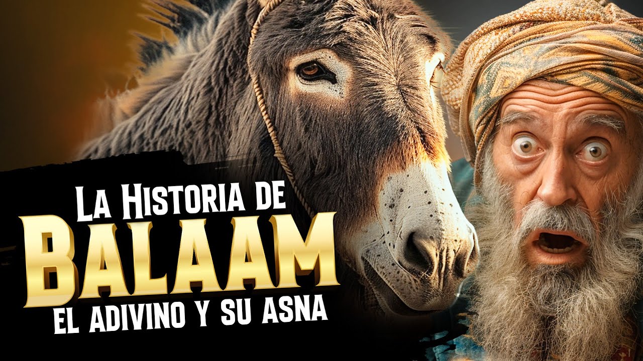 La verdadera historia de BALAAM y el ASNA que HABLÓ | ¿Fue Balaam un PROFETA o un HECHICERO?