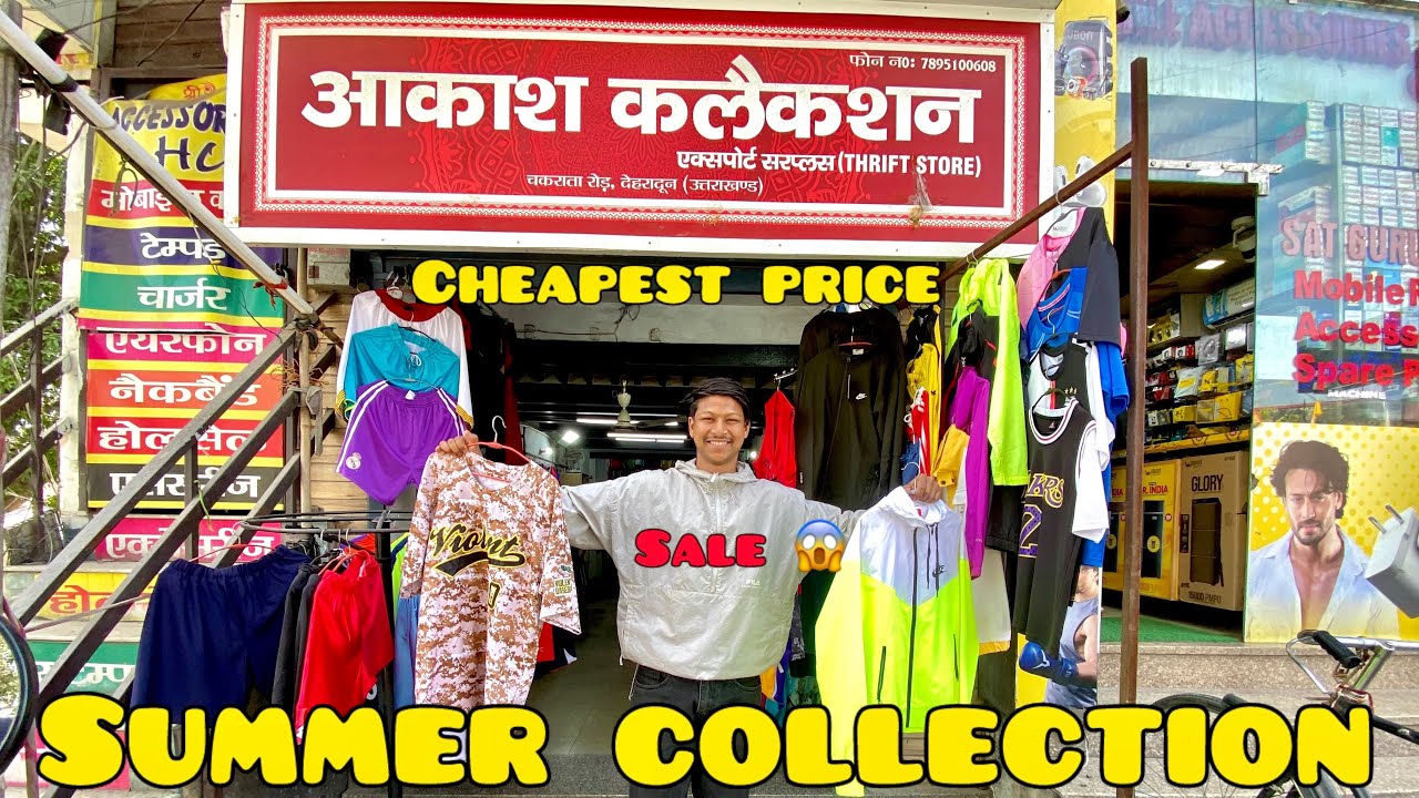 📍Dehradun Best Thrift store | summer Collection aa chuka h | Cheapest price ever |