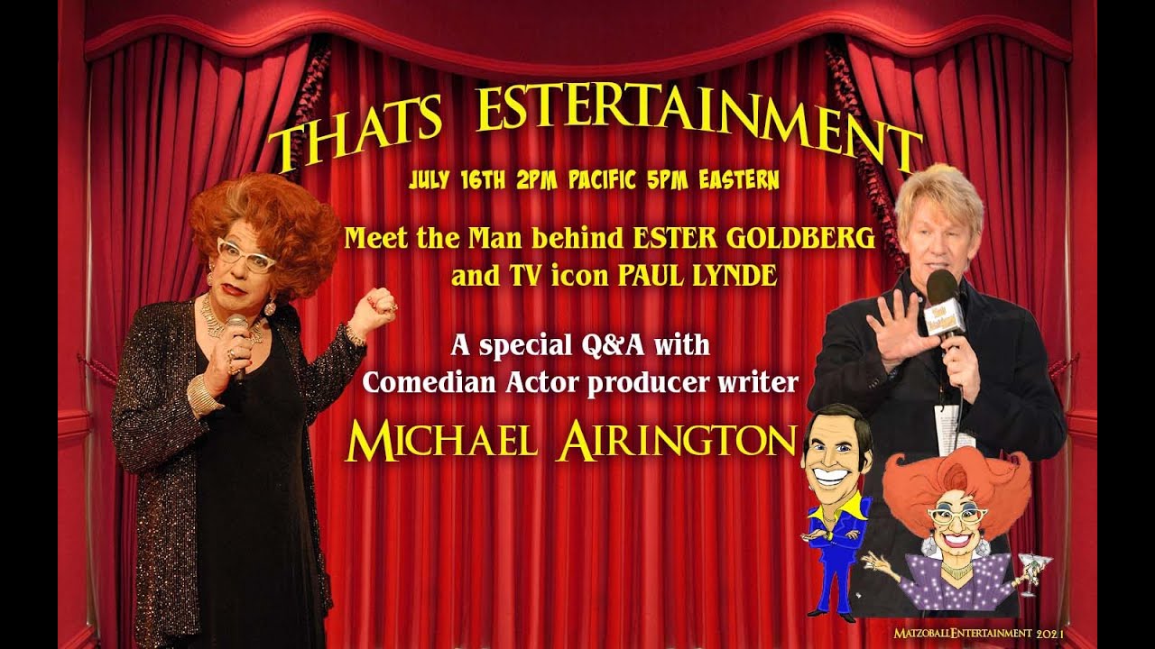 THATS ESTERTAINMENT meet comedian actor writer and producer MICHAEL AIRINGTON- EDITED VERSION