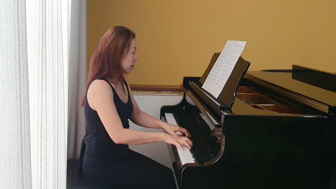 Canção do poeta do século XVIII(Sól menor)-Heitor Villa-Lobos,  Piano part