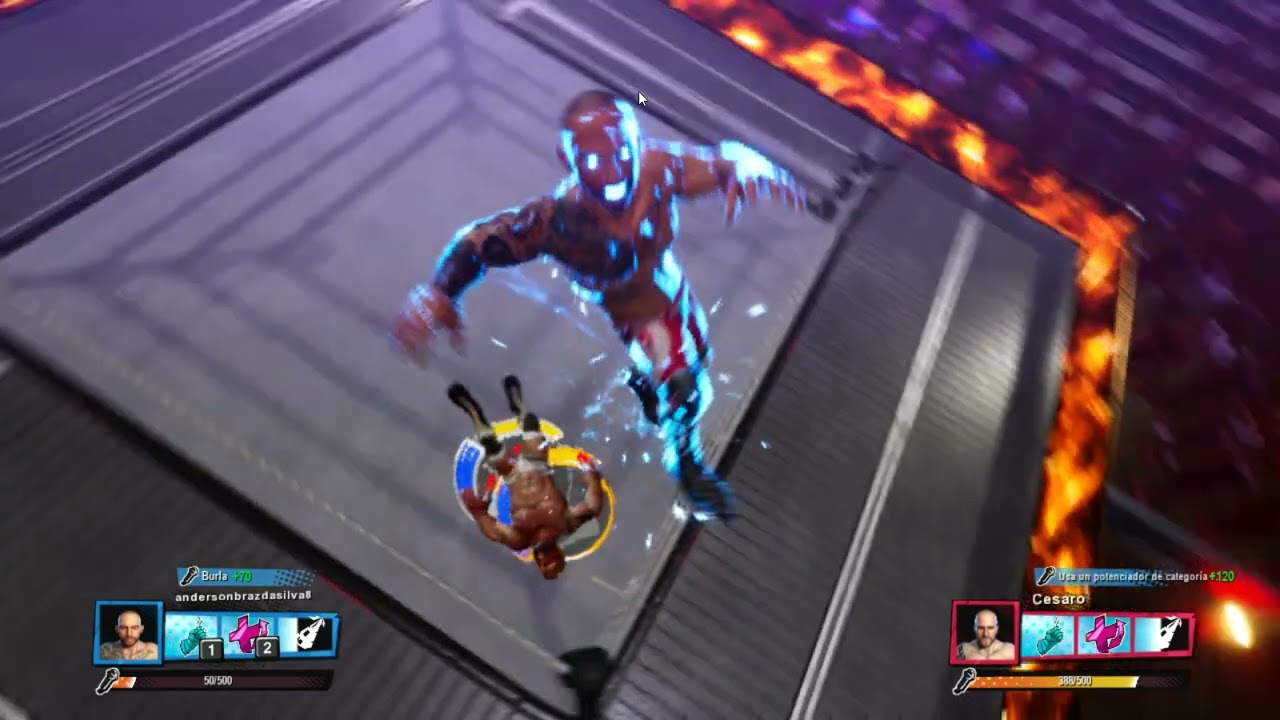 ricochet  vs  cesaro