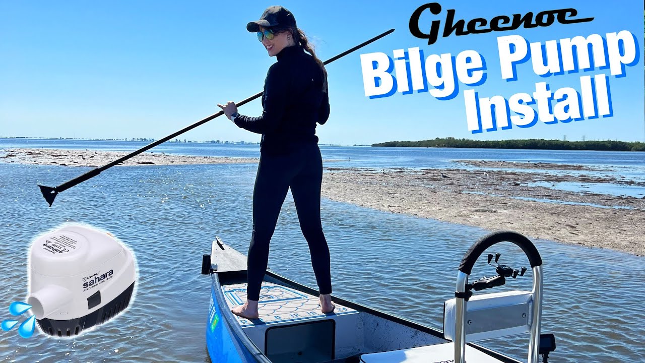 How To Wire a BILGE PUMP - Installing a Manual & Automatic Float Switch On My Gheenoe