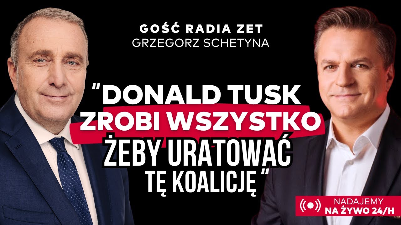 Schetyna o wsp&oacute;lnym rządzie Konfederacji i KO: W tym cały jest ambaras, żeby dwoje chciało na raz.