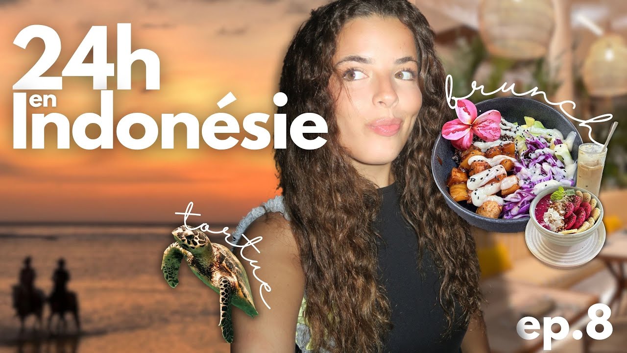 24H sur une &icirc;le incroyable en Indon&eacute;sie (Gili Trawangan)