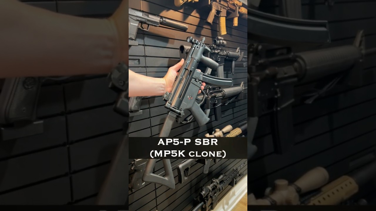Century AP5-P (MKE) - HK MP5K Clone #militaryhistory #historyshorts