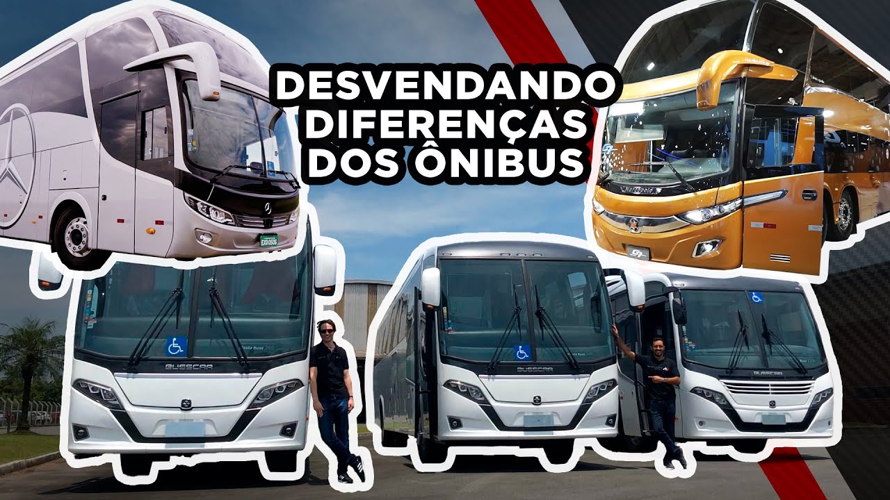 🚌TIPOS de ÔNIBUS RODOVIÁRIOS (LD, DD etc): Você sabe os Motivos, História e Diferenças nas alturas?
