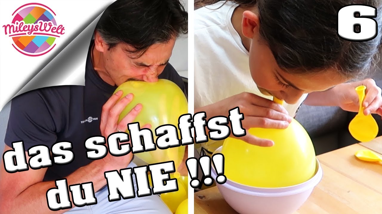 DAS SCHAFFST DU NIE !!! Heftige 🎈 LUFTBALLON Challenge - Teil 6 | Mileys Welt