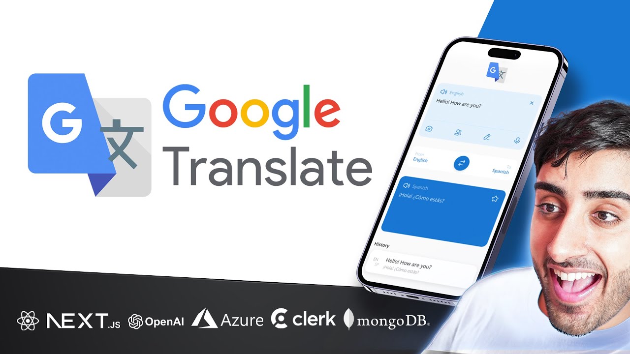 🔴 Let’s build a Language Translation App with NEXT.JS 14! (Azure, Clerk, MongoDB, OpenAI)