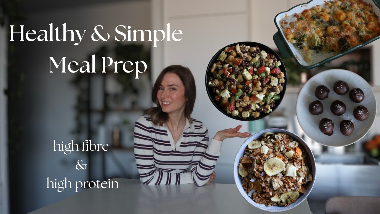 Quick n' Easy Meal Prep | high protein & high fibre