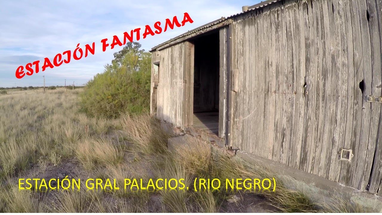 RUTA 3. ESTACIÓN DE TREN FANTASMA. ESTACION GRAL PALACIOS. TREN PATAGONICO. SUZUKI EN 125.