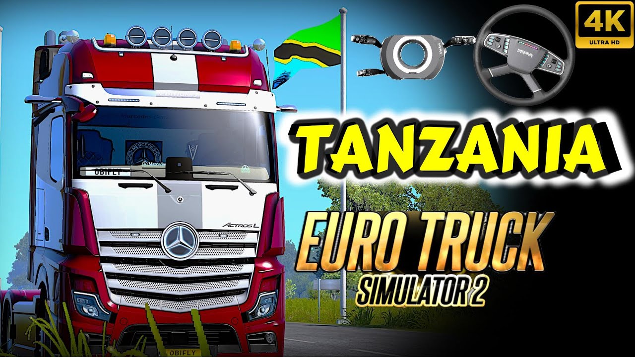 1000km Long Drive from Zambia Border Tunduma to Kibondo Tanzania #ets2