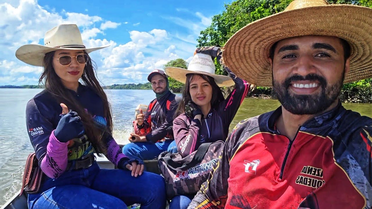 REUNIMOS A TURMA E FOMOS ATRÁS DOS GIGANTES 🎣 @Fernanda Ataide @Fazenda Três Quedas XinguRustico