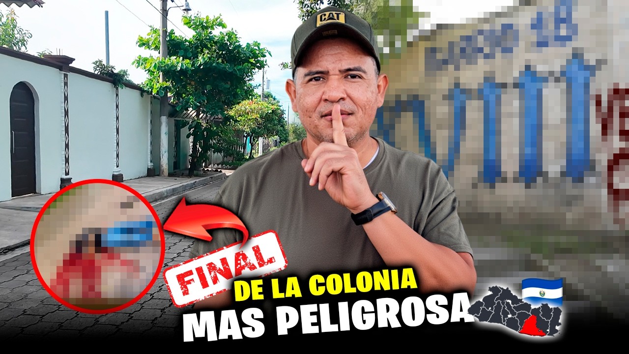 🚨ENTR&Eacute; a la COLONIA M&Aacute;S PELIGROSA de El Salvador en ORIENTE💀ANTES NADIE PODIA sin PERMISO