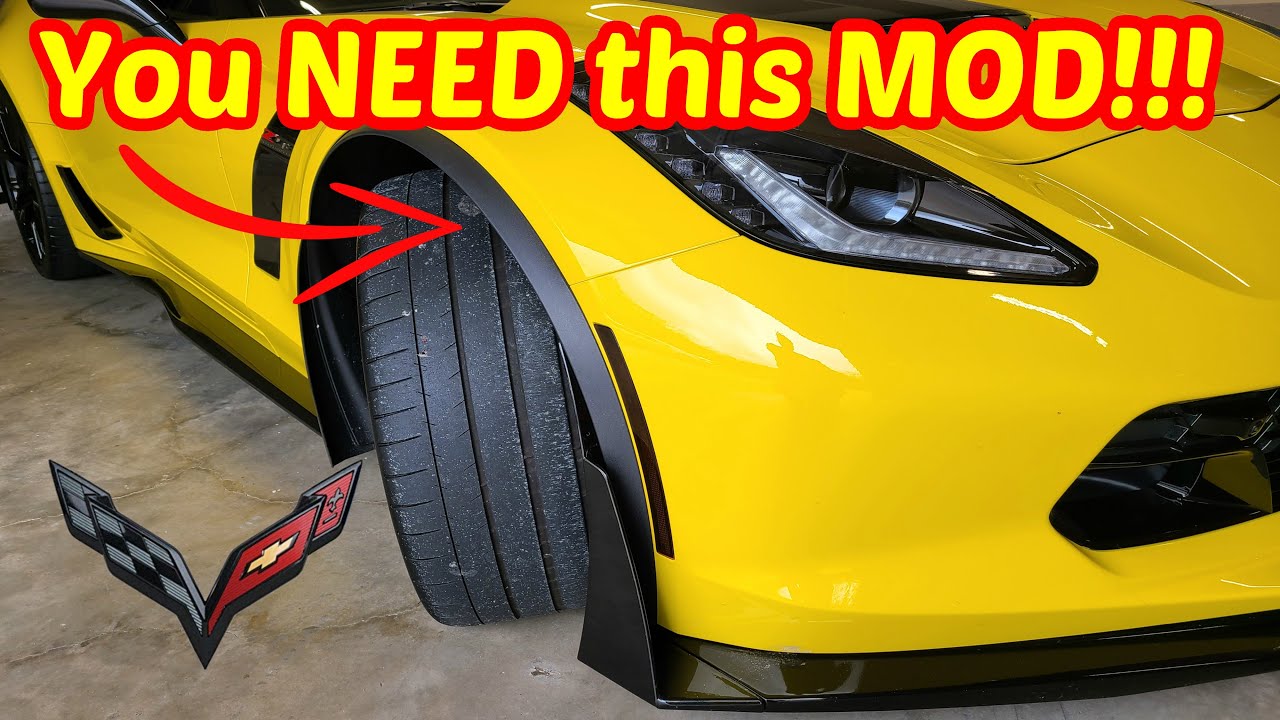 Легкая модификация Corvette, которая вам НУЖНА!