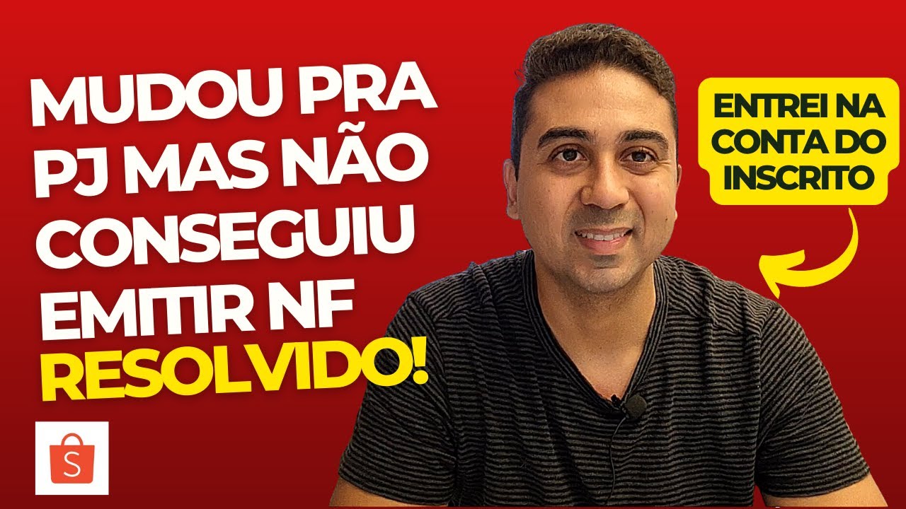 Shopee: Como Resolver o Erro 203 - Emissor n&atilde;o habilitado para emiss&atilde;o de NF-e!