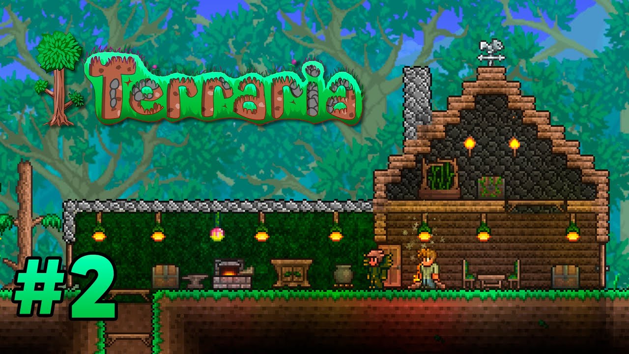Terraria - Relaxing Longplay Gameplay #2  (No Commentary)