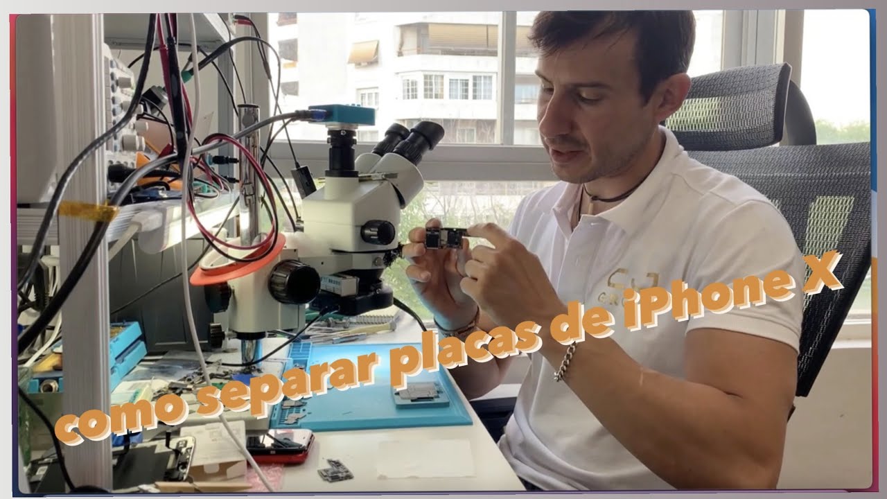 COMO SEPARAR Y UNIR LAS PLACAS DE iPhone X (Varios metodos)